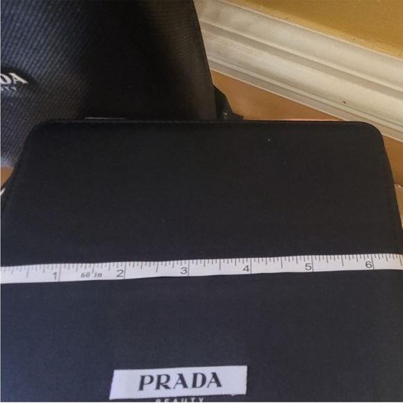 Prada Black and Pink Women's Bag with Bamboo Handle - Picture 10 of 11